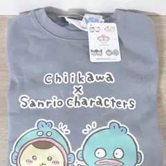 ちいかわ サンリオコラボ トレーナー＊くりまんじゅう＊ハンギョドン