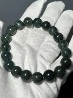 モスアゲートブレスレット