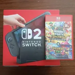 Switch2 本体 Joy-Conコントローラー、マリオジャンボリーソフト付