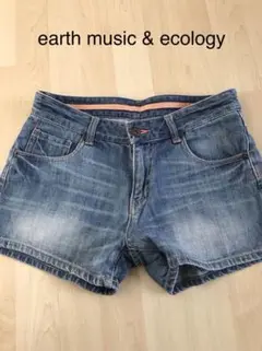 earth music & ecologyデニムショートパンツ