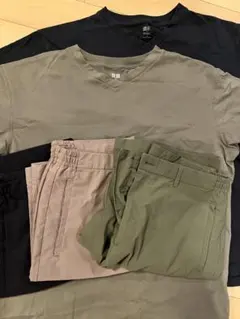 UNIQLO × theory コラボ T shirt/ 半ズボン 5点セット