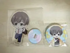 先輩はおとこのこ 花岡まこと ミニキャラアクリルスタンド・缶バッジ