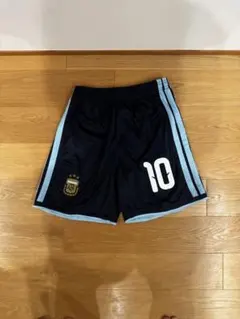 サッカー アルゼンチン代表 ハーフパンツ ネイビー - メルカリ