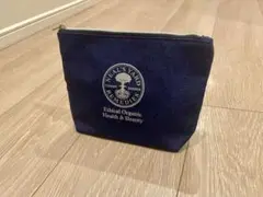 미사용 NEAL'S YARD REMEDIES 네이비 파우치 ANA