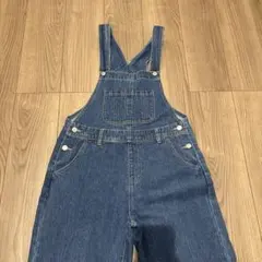 WEGO　デニムオーバーオール　M