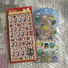 新品未開封 サンリオ ドロップジェリーシール ボンボンドロップシール ミニ 2点