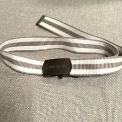 COMME CA ISM キッズ ベルト ストライプ柄