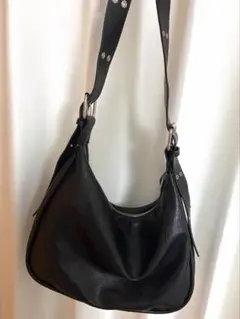 aunt marie's ダブルリングベルトビンテージライクショルダー