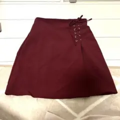 INGNI ボルドー ミニスカート