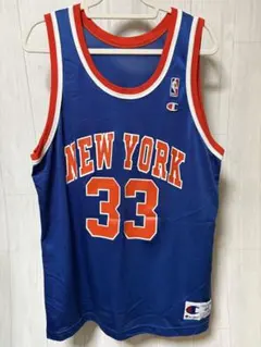 値下げ NEW YORK EWING 33ミッチェル＆ネス USA製 ユニホーム - メルカリ