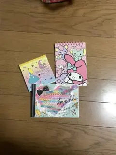 キャラクター メモ用紙セット 3点