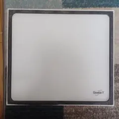 GAMERT ホワイト ガラスマウスパッド