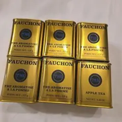 FAUCHON 紅茶 ①ブレンド×3②アールグレイ×2③ダージリン×1 合計6