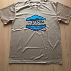 未使用★HOKAサロマ湖オンラインマラソン　半袖Tシャツ★ Lのサムネイル