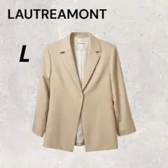 ロートレアモン テーラードジャケット 通勤 フォーマル ポリエステル100％