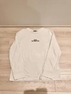 BALR ホワイト 長袖カットソー ロゴ入り - メルカリ