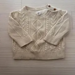 baby GAP ケーブルニットセーター 12-18ヶ月
