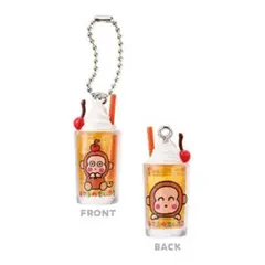 サンリオキャラクターズ レトログラスミニチュアチャーム おさるのもんきち