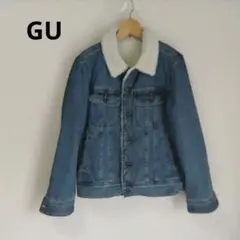 冬物処分！【極美品】GU　ジーユー　ボア　Gジャン　デニムジャケット　サイズS