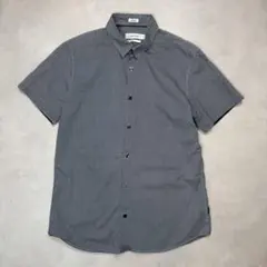 Calvin Klein 総柄 半袖シャツ M スリム エジプト コットンのサムネイル