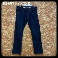 OLD NAVY SLIM STRAIGHT デニム 濃紺 30 アメカジのサムネイル