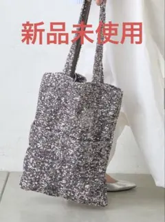 チャオパニックティピー　スパンコール　カラビナ付き　トートバッグ