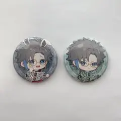 Water Challenge すまない先生　缶バッジ 2種セットのサムネイル