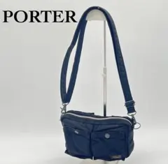 未使用級✨PORTER HOWL ネイビー ヘルメットバッグミニ 現行タグ