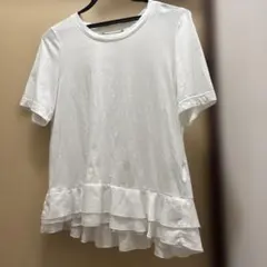 MUVEILミュベール　ペプラムTシャツ美品のサムネイル