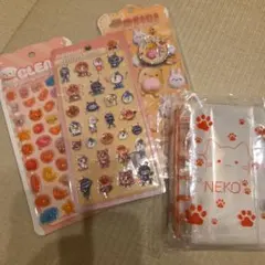 シールセット アンパンマン ネコ