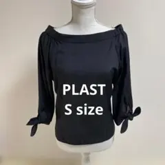 オフショルダー 黒 五分袖 シャツカジュアルトップスファッション0709