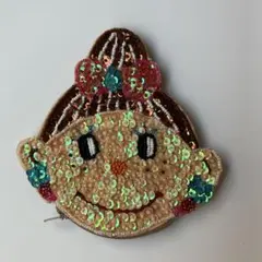 カーリーコレクション　顔型ポーチ小銭入れ