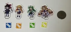 dmmスクラッチ くじ　東方Project アクリルスタンド　まとめ売り