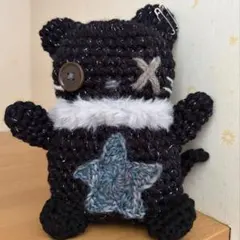 編みぐるみ ハンドメイド 猫