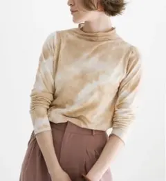 select moca タイダイメロートップス ベージュ