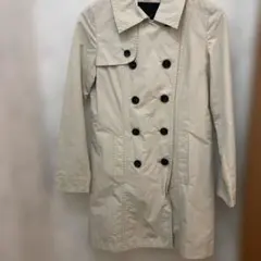 UNTITLED ベージュ ダブルブレスト トレンチコート