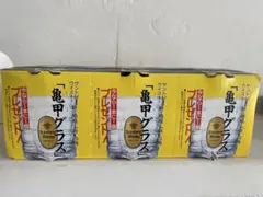 [新品未使用品]長期保管品　角瓶亀甲グラス。 レアなグラス。3個セット