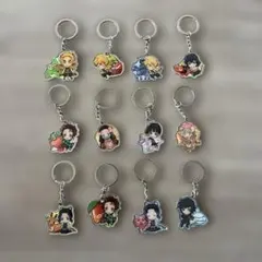 鬼滅の刃 ご当地　キーホルダー 12個セット