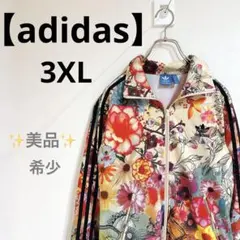 【希少 美品】3XL アディダス ザファームカンパニー トラックジャケット 花柄