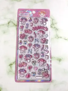 ボンボンドロップ　シール　サンリオ　マイメロ　マイメロディ　立体　日本未発売