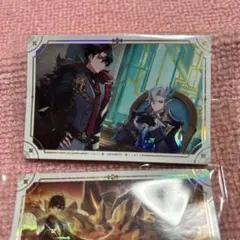 原神 ウエハース カード2種