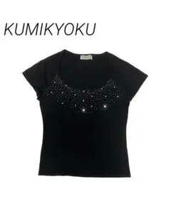 早い者勝ち　KUMIKYOKU SiS 組曲　ブラウス　カジュアル　黒