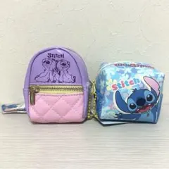 ディズニー スティッチ ミニリュック ポーチ 2点セット プライズ