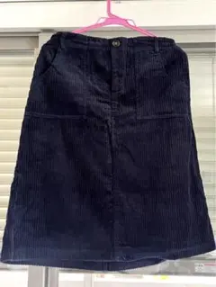 コーデュロイ タイトスカート