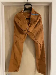 FRAPBOIS フラボア オレンジコットンワークパンツ