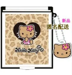 ハローキティ マスコット付き ミラー M 日焼けキティ