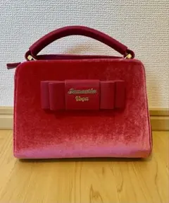 Samantha Vega ショルダーバッグ 赤 ピンク