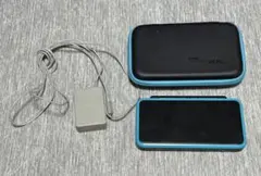 New 2DS LL ブラック×ターコイズ 本体 充電器付き