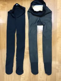 黒タイツ　フェイクタイツ 2点セットのサムネイル
