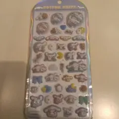 【正規品】コットンパフィーシール　cinnamoroll シナモロール　シナモン